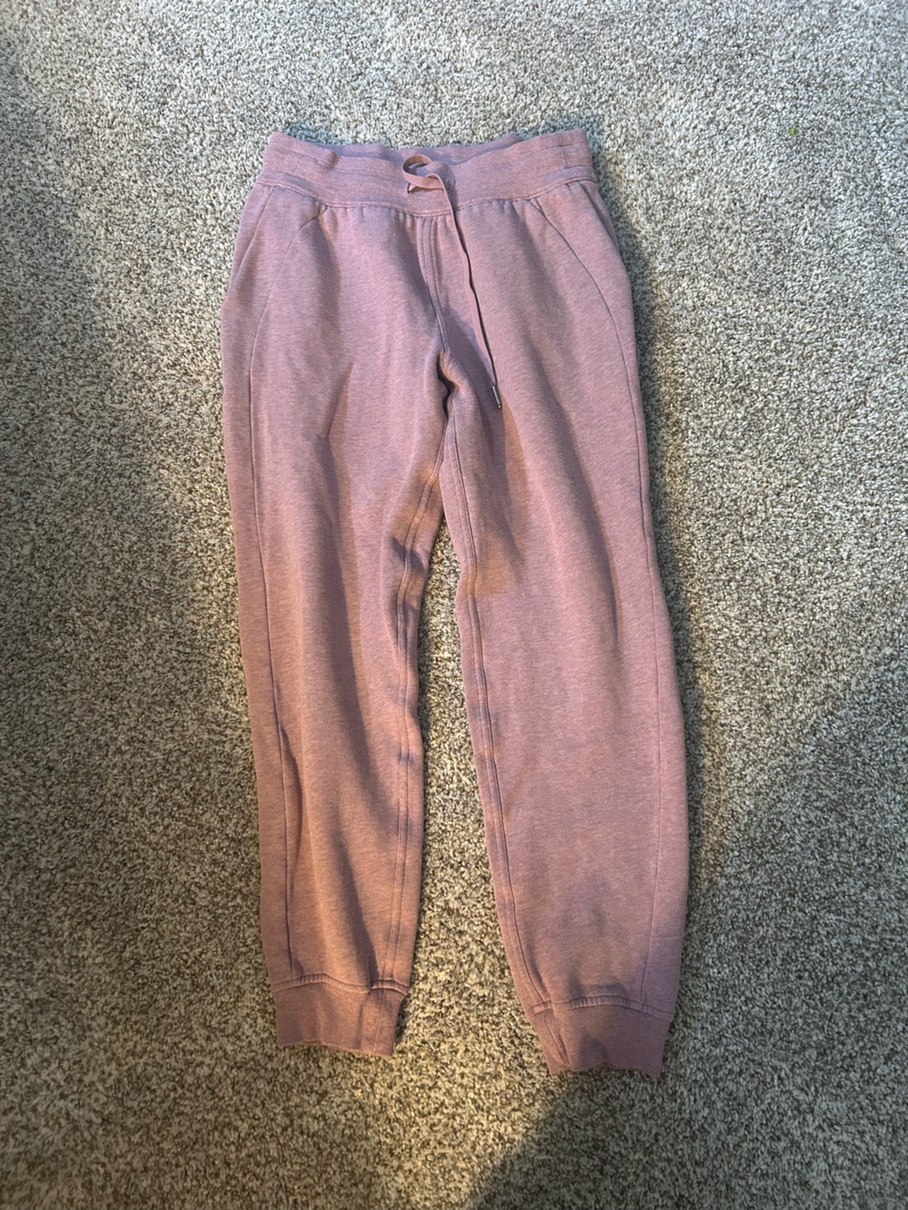 lululemon athletica Mauve Pink Jogger Track Pants